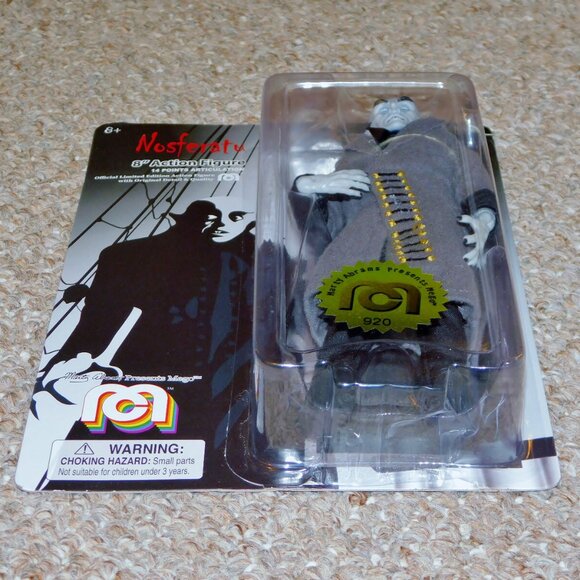 2019 Mego Nosferatu 8" Count Orlok Figure MOC Brand New - Picture 8 of 9
